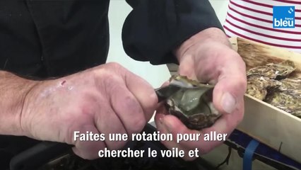 Les conseils du champion du monde d'ouverture d'huîtres au salon de l'agriculture