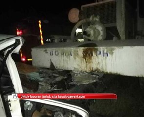 Dua kakitangan LIGS maut kemalangan