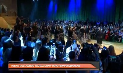 Tarian Bollywood Izara Aishah yang mempersonakan