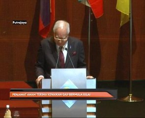 Penjawat awam terima kenaikan gaji bermula Julai