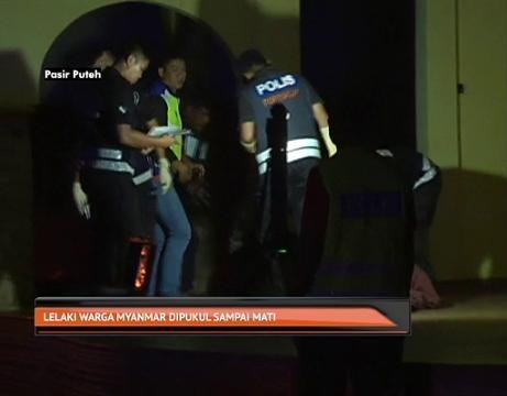 Lelaki warganegara Myanmar dipukul sampai mati
