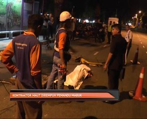 Kontraktor maut dirempuh pemandu mabuk