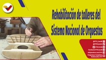 Venezuela tricolor | Rehabilitación de los talleres de lutería del Sistema Nacional de Orquestas