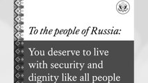 미 국무, 러 국민에 트위터로 '평화' 호소 / YTN