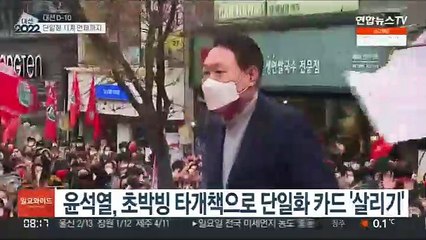 '한 표가 아쉽다'…단일화 시계, 대선 막판까지 갈까