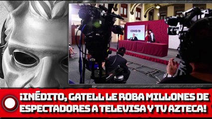 ¡Inédito, Gatell le roba millones de espectadores a TELEVlSA y TVAzteca con la conferencia informativa!