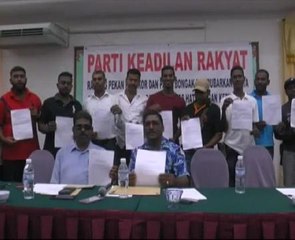 250 keluar parti, Ranting PKR Pangkor dan Pasir Bogak berkubur