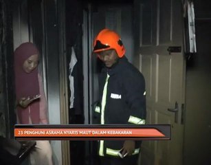 23 penghuni asrama nyaris maut dalam kebakaran