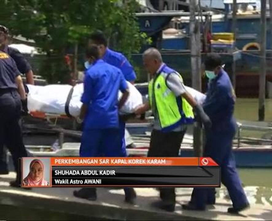 Perkembangan SAR kapal korek karam