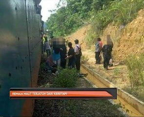 Remaja maut jatuh keretapi dikenal pasti