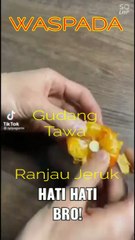 Awas Ranjau Jeruk Harap hati-hati makan jeruk