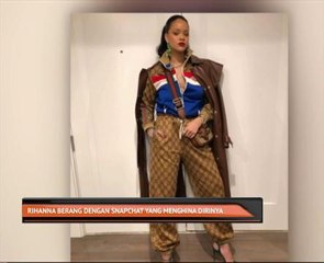 Rihanna berang dengan snapchat yang menghina dirinya