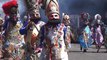 Centenares de danzantes festejan el tradicional carnaval de Huejotzingo en México