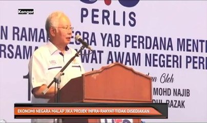 Ekonomi negara malap jika projek infra-rakyat tidak disediakan