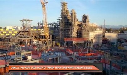 Dunia Star Wars jadi nyata di Taman Tema Star Wars: Galaxy's Edge