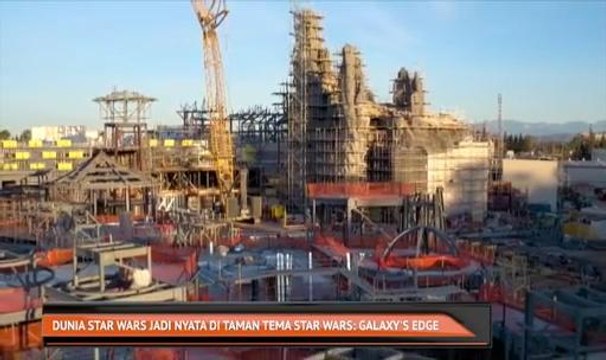 Dunia Star Wars jadi nyata di Taman Tema Star Wars: Galaxy's Edge