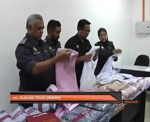 442 telekung tiruan dirampas
