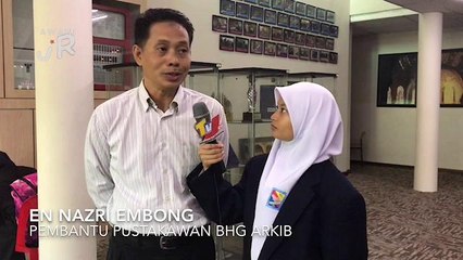 #AWANIJr: Kenali galeri perpustakaan UniSZA