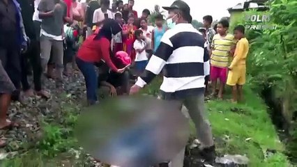 Tabrakan Maut Kereta Api di Jl. Lama, Tebing Tinggi, Satu Meninggal Dunia