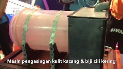 #AWANIJr: Mesin 'kacang lupakan kulit'