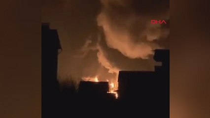 Rusya, Kiev bölgesinde petrol terminalini hedef aldı