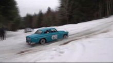 VOLVO - BMW 2002  - rallye neige et glace - vidéo lulu du jura
