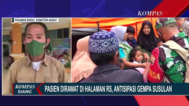 Antisipasi Gempa Susulan, RS Ibnu Sina Pasaman Siapkan Tenda Darurat di Ruang Terbuka
