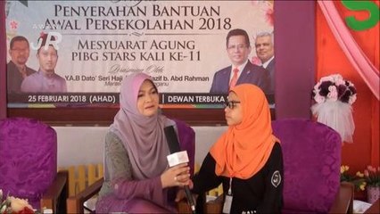 #AWANIJr: Kepentingan pendidikan bersama Toh Puan Seri Hajah Halina Zakaria