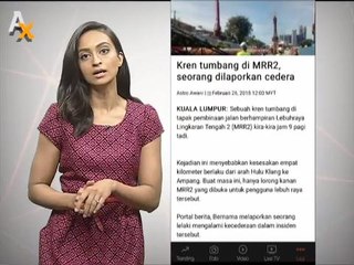 Kren tumbang di MRR2 & 'Ingatkan batu jatuh, rupanya ular sawa 20 kaki'