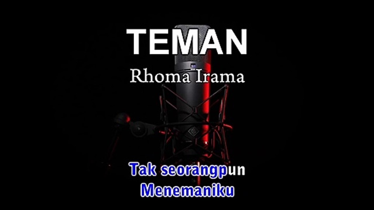Teman | Rhoma Irama | Karaoke Tanpa Vokal