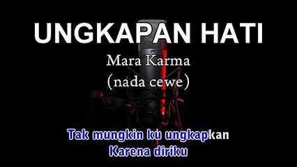 Ungkapan Hati | Mara Karma | Karaoke Tanpa Vokal