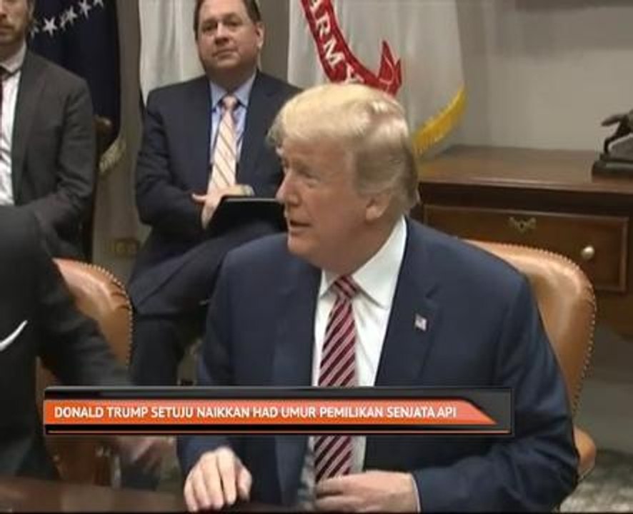 Donald Trump setuju naikkan had umur pemilikan senjata api