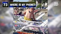 Man Can't Find Phone On His Back- Top Fails of the Year - FailArmy