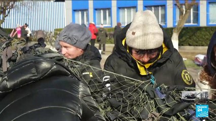 Guerre en Ukraine : les civils mobilisés sur tous les fronts