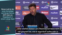 Simeone lobt Lodi: “So etwas sieht man nicht oft”