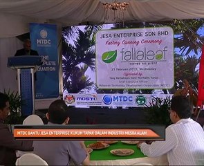 MTDC bantu Jesa Enterprise kukuh tapak dalam industri mesra alam