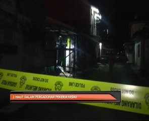 2 maut dalam pergaduhan pekerja kedai
