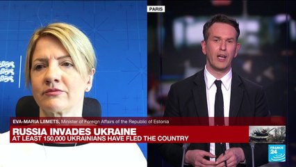 Russia invades Ukraine: 'We are going further with sanctions', says Estonian minister
