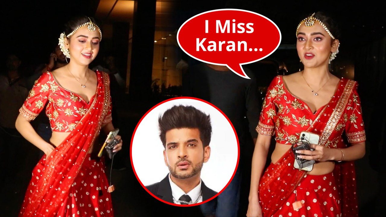 Tejasswi Prakash Is Missing Karan Kundrra In The Bridal Look!