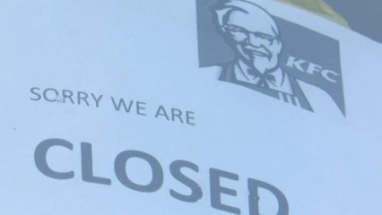 Chicken shortage forces KFC to close many UK stores