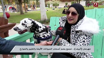 مهرجان "ألييف" ..تجمع يضم أصحاب الحيوانات الأليفة والطيور والجوارح