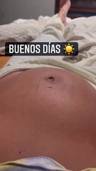 Carla Barber comparte su vídeo más íntimo del embarazo