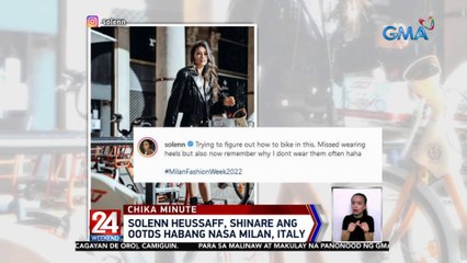 Solenn Heussaff, shinare ang OOTDs habang nasa Milan, Italy | 24 Oras