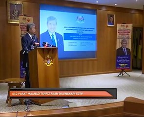 612 Pusat Maahad Tahfiz akan dilengkapi CCTV