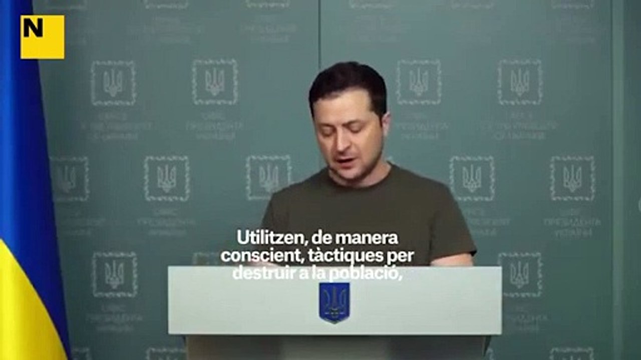 Zelenski segueix a Kíev: "Defensem el país, la pàtria, el futur dels nostres fills"