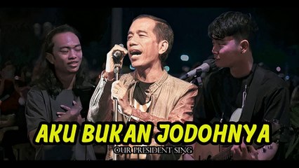 Jokowi Nyanyi - Aku Bukan Jodohnya by Tri Suaka