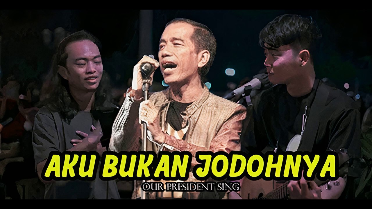 Jokowi Nyanyi - Aku Bukan Jodohnya by Tri Suaka