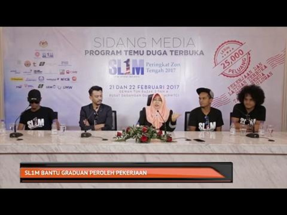 Agenda AWANI: SL1M adalah pentas untuk para graduan mempromosikan diri mereka