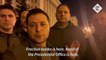 Volodymyr Zelensky takes to the streets to rally people against Russian invaders