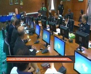 Imigresen pertimbang usir pekerja asing lakukan kesalahan jalan raya